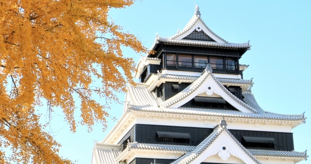 画像：秋の熊本城