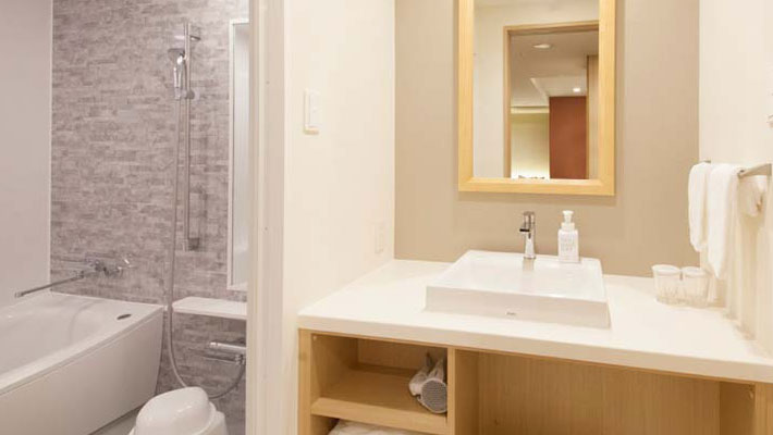 画像:グレイスツインルーム(3名利用)