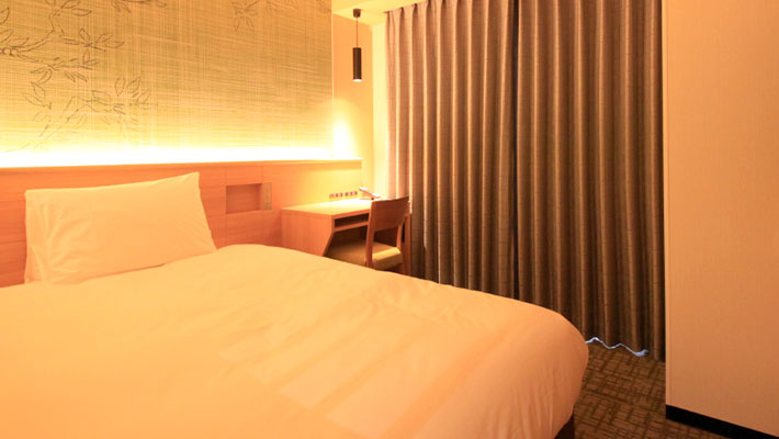 画像:シングル・ダブルルーム