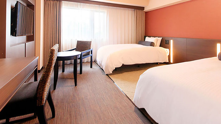 画像:ユニバーサルツインルーム