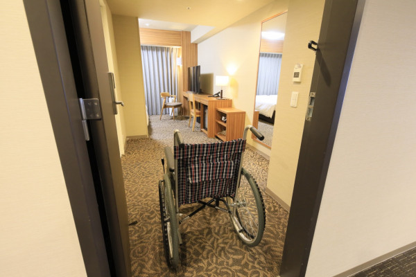 画像:車いすご利用可能