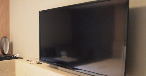 画像：大きなテレビ