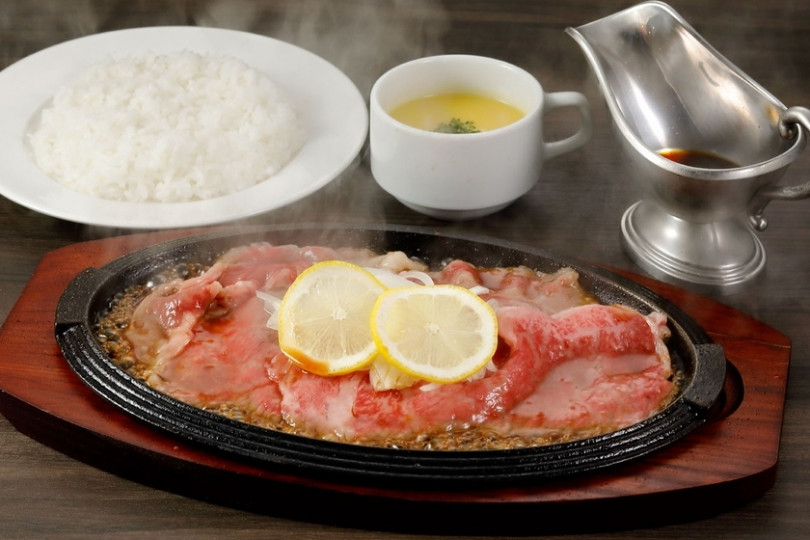 黒毛和牛のレモンステーキ（+300円）