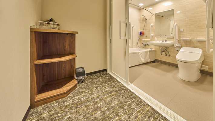 画像:ユニバーサルツインルーム