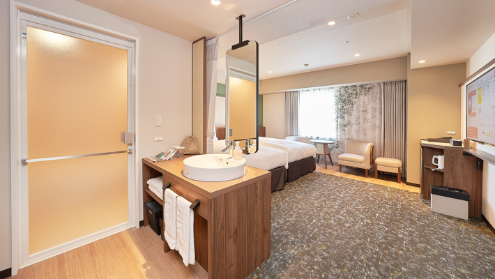 画像:コーナーツインルーム