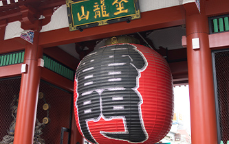 画像：浅草寺/雷門