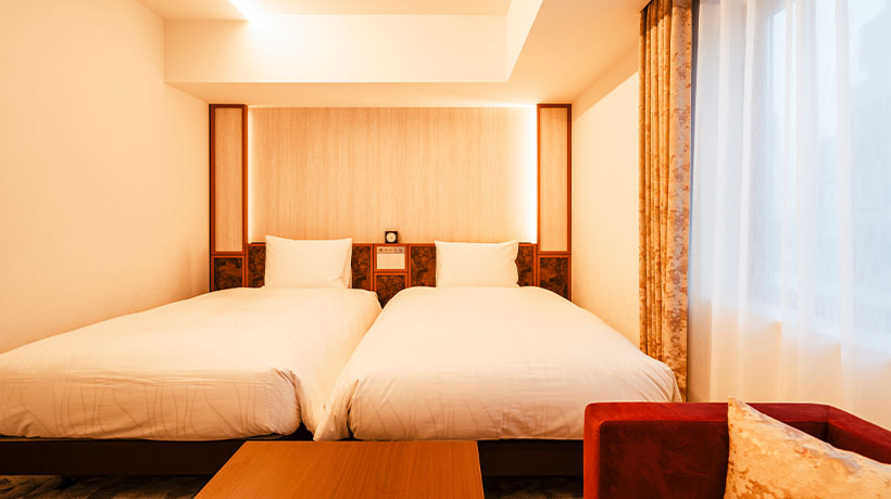 画像:ユニバーサルツインルーム