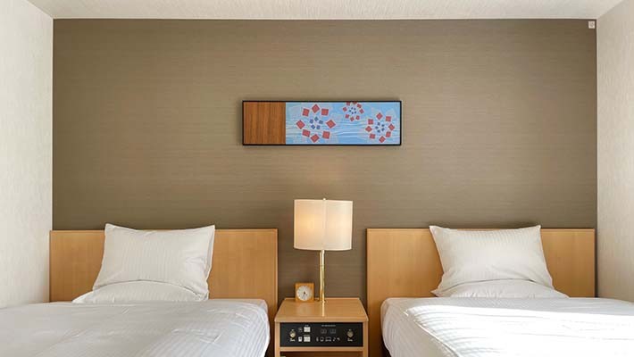 画像:ツインルーム