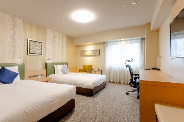 画像：ユニバーサルツインルーム