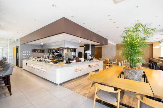 リッチモンドホテル名古屋新幹線口の朝食会場(レストラン)