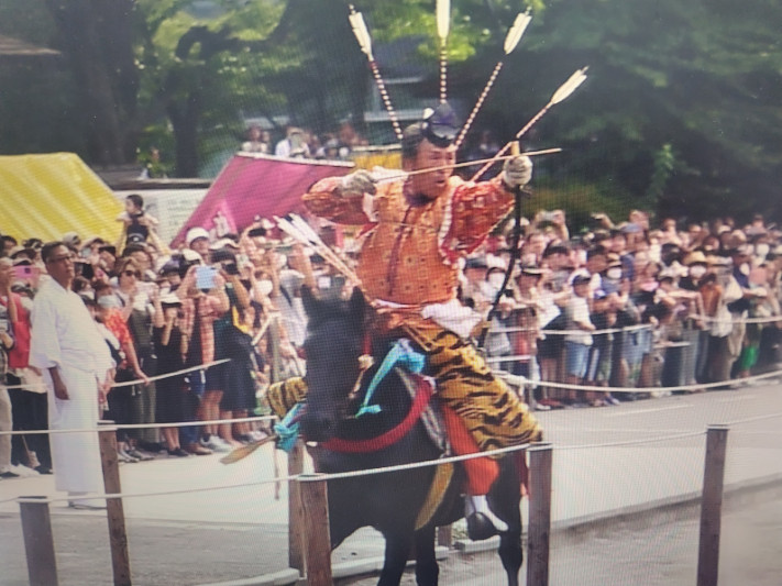 やぶさめ(八幡宮例大祭）
