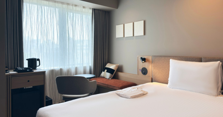 画像：静かな客室で 快適なステイを