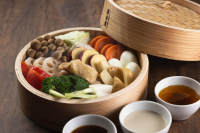 画像：せいろ蒸し料理