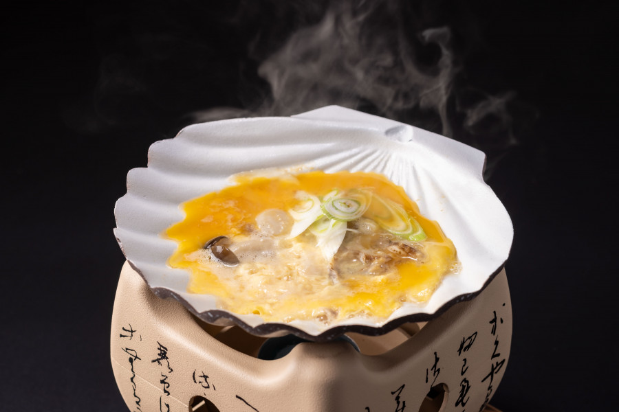 帆立の貝焼き味噌