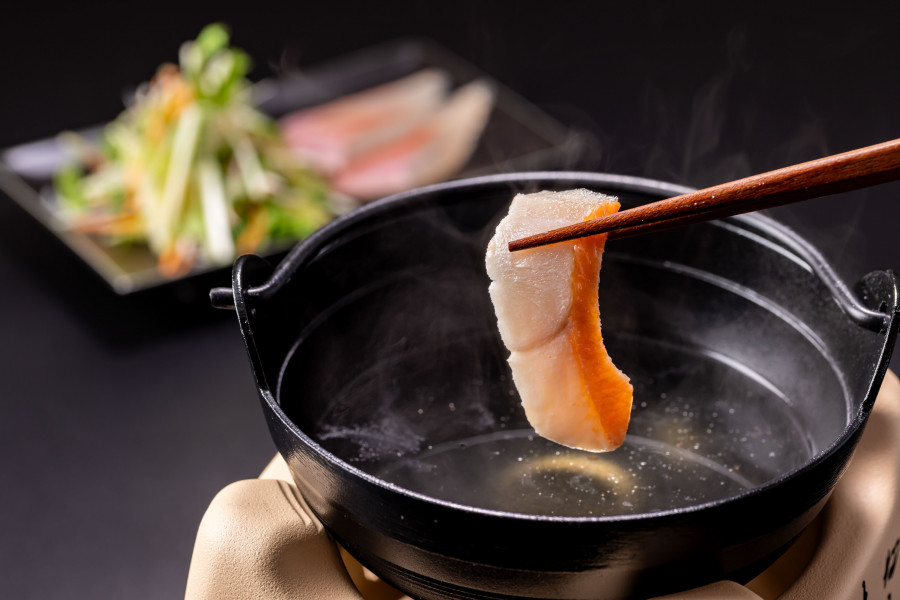 しゃぶしゃぶキンメダイ