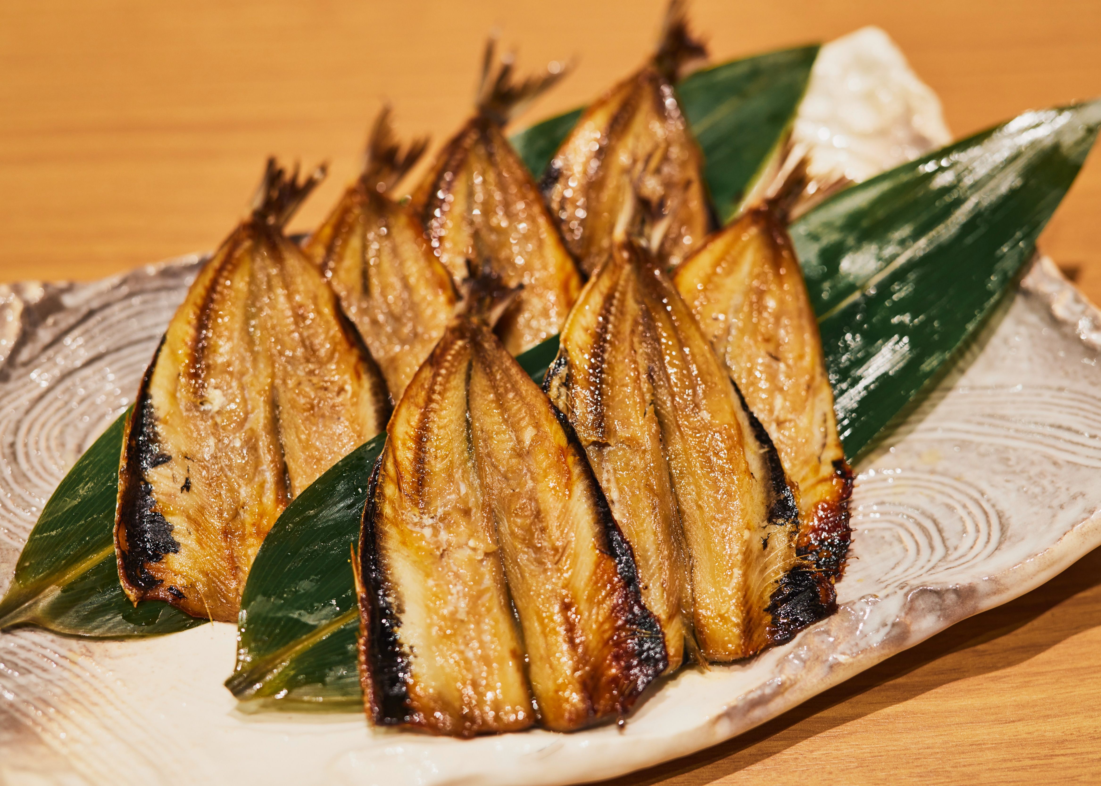 長崎の干物屋さんの焼き魚<br>仕入れたその日に一匹一匹を大切にさばいて作られたこだわりの一品