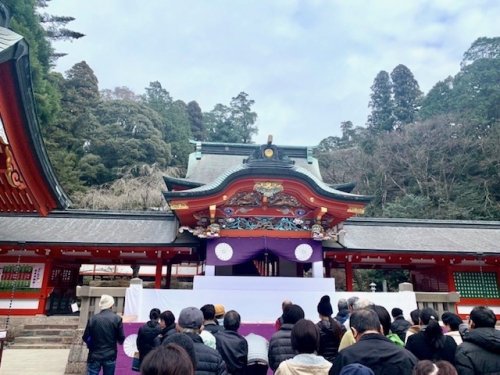 霧島神宮へ初詣 スタッフブログ リッチモンドホテル 鹿児島天文館 公式サイト