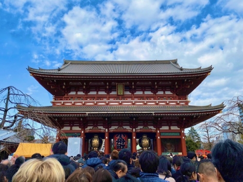 浅草寺に初詣 スタッフブログ 川崎 武蔵小杉に好アクセス リッチモンドホテル プレミア武蔵小杉 公式