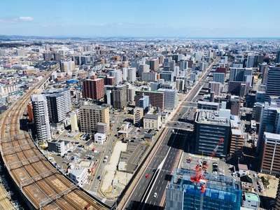 31階の高さから見る仙台の街並み スタッフブログ リッチモンドホテル プレミア仙台駅前 公式サイト