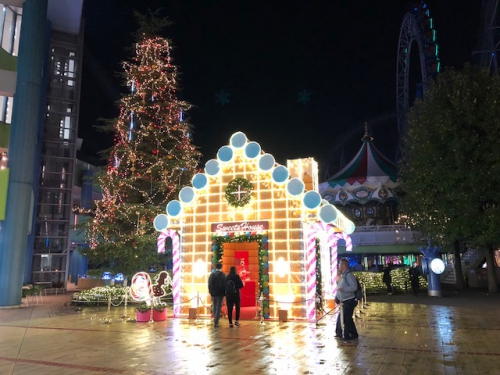 東京ドームシティもクリスマスムード スタッフブログ 後楽園 東京ドームに好アクセス リッチモンドホテル 東京水道橋 公式