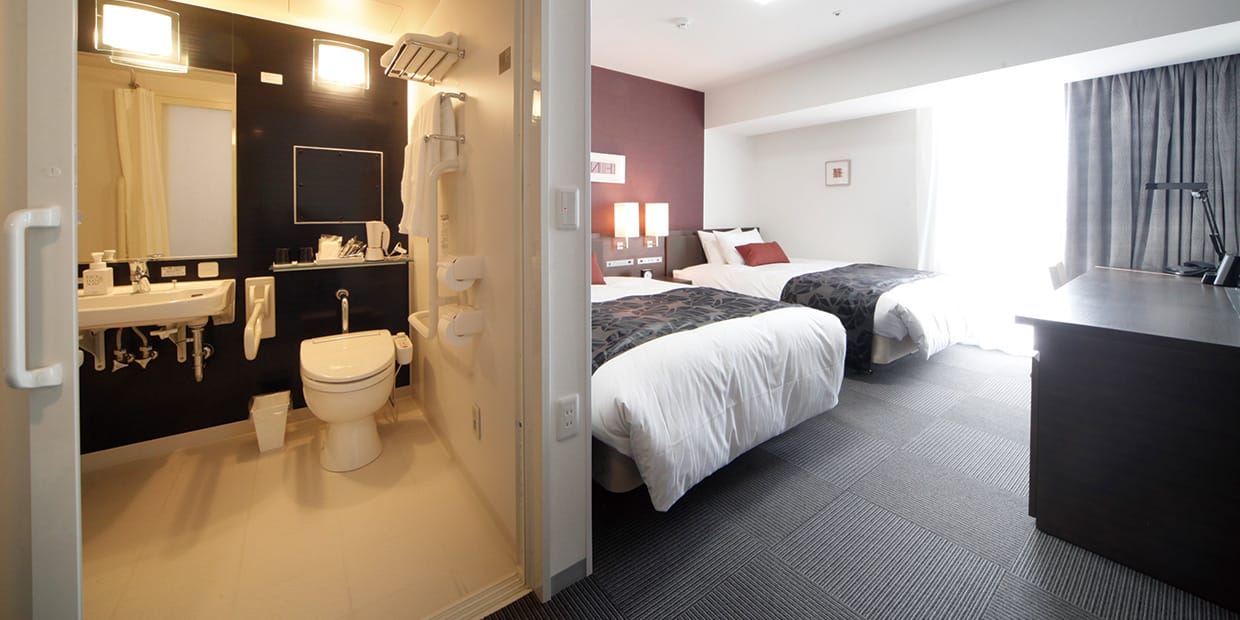 Wheelchair Accessible Twin Room